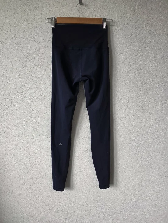 Lululemon Wunder Train High-Rise Navy Tight size 4 - Picture 3 of 6